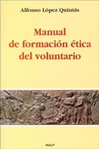 Books Frontpage Manual de formación ética del voluntario