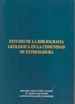 Front pageEstudio de la bibliografía geológica en la Comunidad de Extremadura