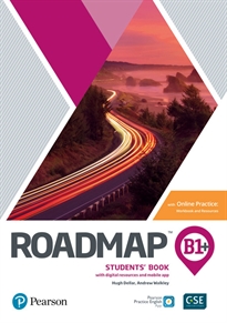 Books Frontpage Roadmap B1+ Students Book with Online Practice, Digital Resources & App Pack