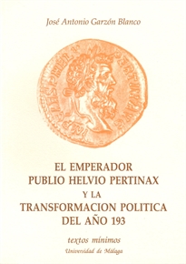 Books Frontpage El emperador Publio Helvio Pertinax y la crisis del año 193