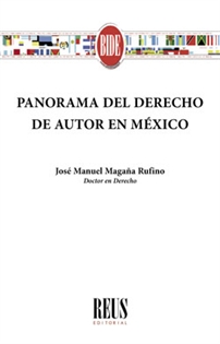 Books Frontpage Panorama del derecho de autor en México