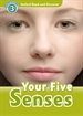 Front pageOxford Read and Discover 3. Your Five Senses MP3 Pack