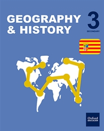 Books Frontpage Inicia Geography 3.º ESO. Student's book. Aragón