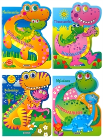 Books Frontpage Mis dinosaurios con pegatinas (4 títulos)