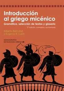 Books Frontpage Introducción al griego micénico