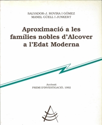 Books Frontpage Aproximació a les famílies nobles d'Alcover a l'Edat Moderna