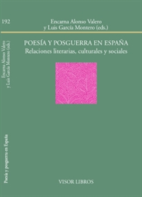 Books Frontpage `Poesía y Posguerra en España