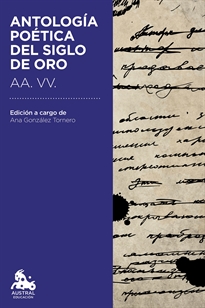 Books Frontpage Antología poética del Siglo de Oro