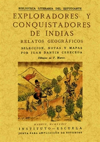 Books Frontpage Exploradores y conquistadores de Indias: relatos geográficos
