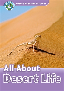 Books Frontpage Oxford Read and Discover 4. All About Desert Life MP3 Pack