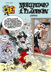 Books Frontpage Mortadelo y Filemón. ¡Espías! (Olé! Mortadelo 195)