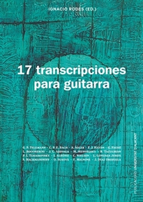 Books Frontpage 17 transcripciones para guitarra