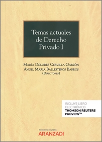 Books Frontpage Temas actuales de Derecho Privado I (Papel + e-book)