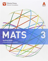 Books Frontpage MATS 3 (Matematiques ESO) Aula 3D