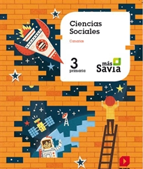 Books Frontpage Ciencias sociales. 3 Primaria. Mas Savia. Canarias