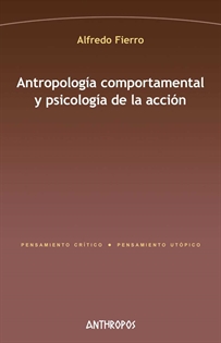 Books Frontpage Antropología Comportamental Y Psicología De La Acción