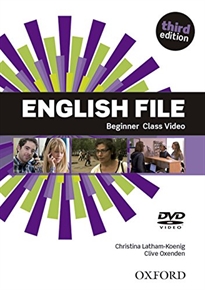 Books Frontpage English File 3rd Edition Beg Class DVD