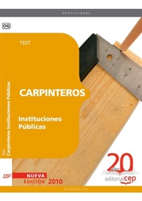 Books Frontpage Carpinteros Instituciones Públicas. Test