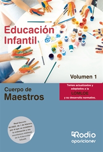 Books Frontpage Cuerpo de Maestros. Educación Infantil. Volumen 1. LOMLOE