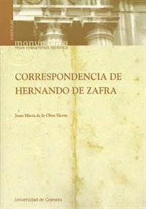 Books Frontpage Correspondencia de Hernando de Zafra