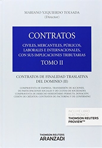 Books Frontpage Tomo II. Contratos de Finalidad Traslativa del Dominio II (Papel + e-book)