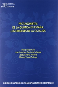 Books Frontpage Protagonistas de la química en España: los orígenes de la catálisis