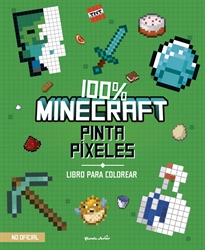 Books Frontpage 100% Minecraft. Pinta píxeles