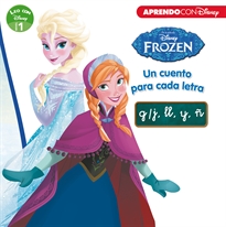 Books Frontpage Frozen. Leo con Disney (Nivel 1). Un cuento para cada letra: g/j, ll, y, ñ (Disney. Lectoescritura)