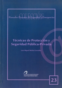 Books Frontpage Técnicas de protección y seguridad pública-privada