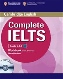 Books Frontpage Complete IELTS Bands 5-6.5 Workbook with Answers with Audio CD