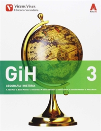 Books Frontpage GIH 3 (Geografia i Historia ESO ) Aula 3D