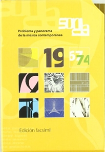 Books Frontpage Problema y panorama de la música contemporánea. Sonda 1967-1974