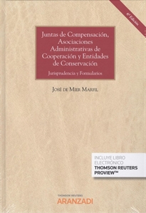 Books Frontpage Juntas de Compensación, Asociaciones Administrativas de Cooperación y  Entidades de Conservación (Papel + e-book)