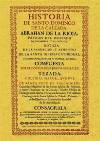 Books Frontpage Historia de Santo Domingo de la Calzada, Abrahan de La Rioja.