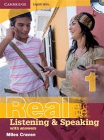 Books Frontpage Cambridge English Skills Real Listening and Speaking 1 with Answers and Audio CD