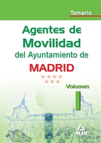 Books Frontpage Agentes de movilidad del ayuntamiento de madrid. Temario volumen i