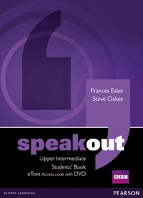 Books Frontpage Speakout Upper Intermediate Students' Book eText Access Card with DVD