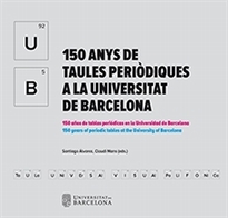 Books Frontpage 150 anys de taules periòdiques a la Universitat de Barcelona