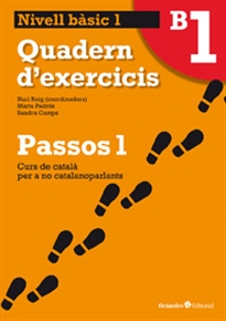Books Frontpage Passos 1 Bàsic. Quadern d'exercicis B1