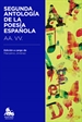Front pageSegunda antología de la poesía española
