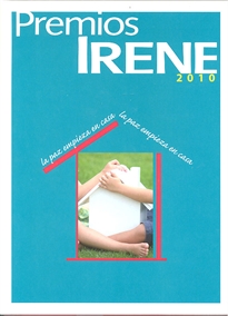 Books Frontpage Premios Irene 2010. La paz empieza en casa