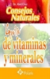 Front pageConsejos Naturales, Guia De Vitaminas Y Minerales. Polaris