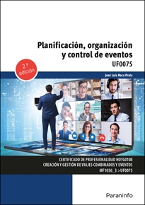 Books Frontpage Planificación, organización y control de eventos 2.ª edición