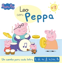 Books Frontpage Peppa Pig. Lectoescritura - Leo con Peppa. Un cuento para cada letra: t, d, n, f, r/rr, h