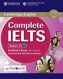 Books Frontpage Complete IELTS Bands 5-6.5 B2 Student's Book with Answers with CD-ROM with Testbank