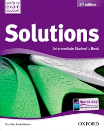 Books Frontpage Solutions 2nd edition Intermediate. Student's Book Pack