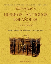 Books Frontpage Exposición de hierros antiguos españoles.