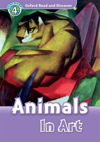 Books Frontpage Oxford Read and Discover 4. Animals in Art MP3 Pack