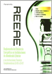 Books Frontpage REEAE. Reglamento de eficiencia energética en instalaciones alumbrado exterior