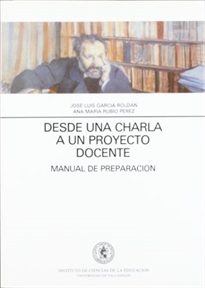 Books Frontpage Desde Una Charla A Un Proyecto Docente. Manual De Preparación